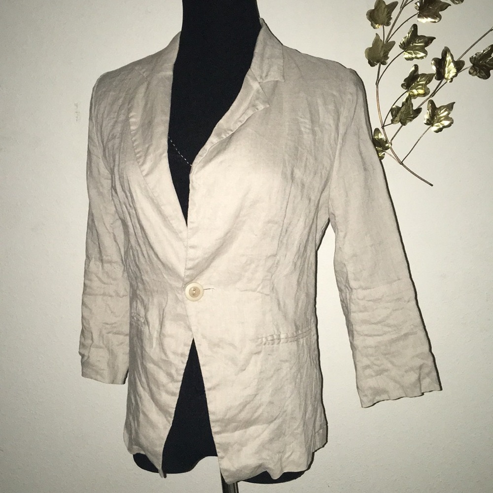Banana Replica Linen Blazer